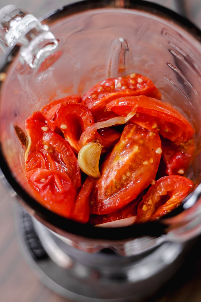 Roasted tomato soup recipe.
