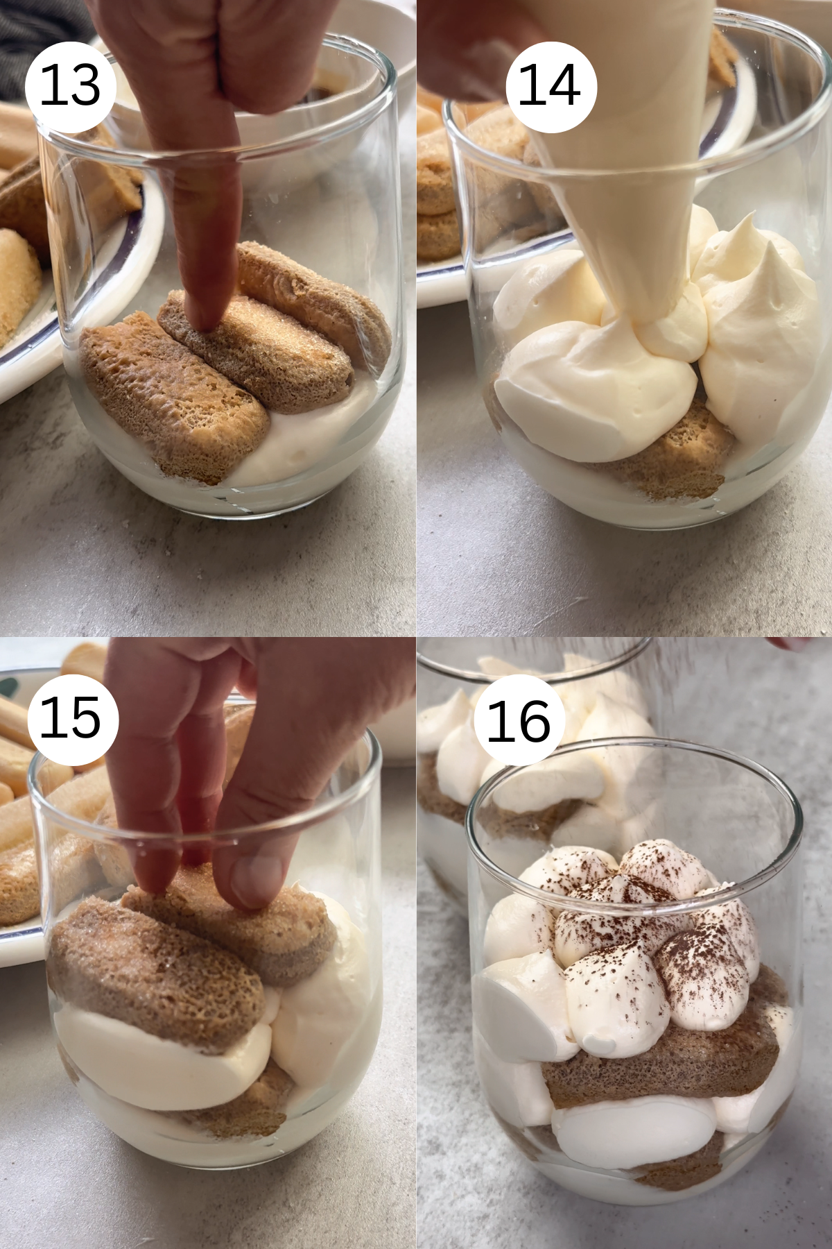 How to make tiramisu step by step.
