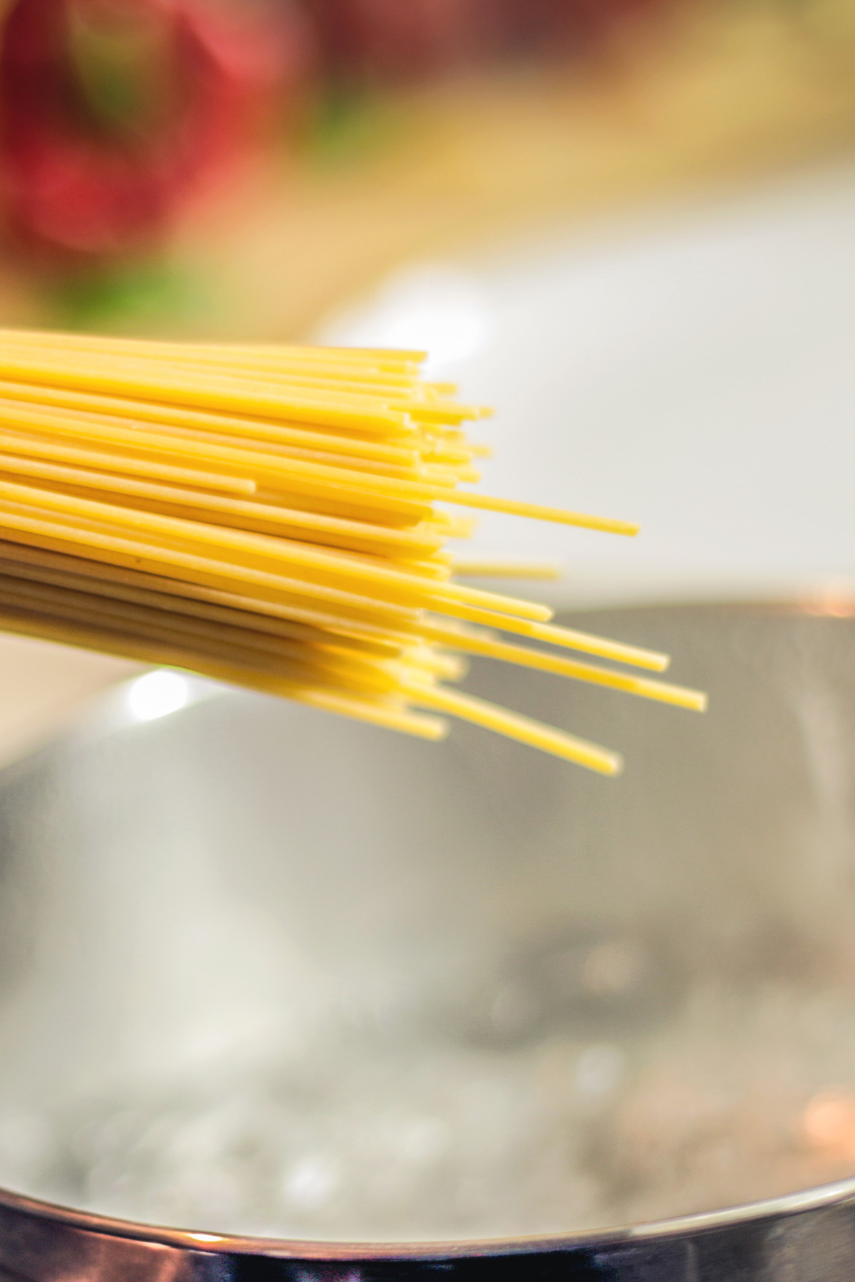 How to boil spaghetti.