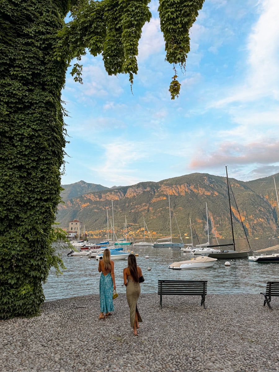 Bellagio, Lake Como landscape image in the summer.