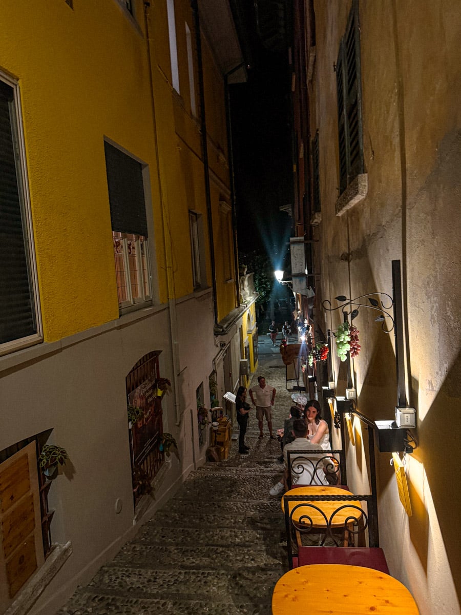 Bellagio, Lake Como landscape image in the summer.