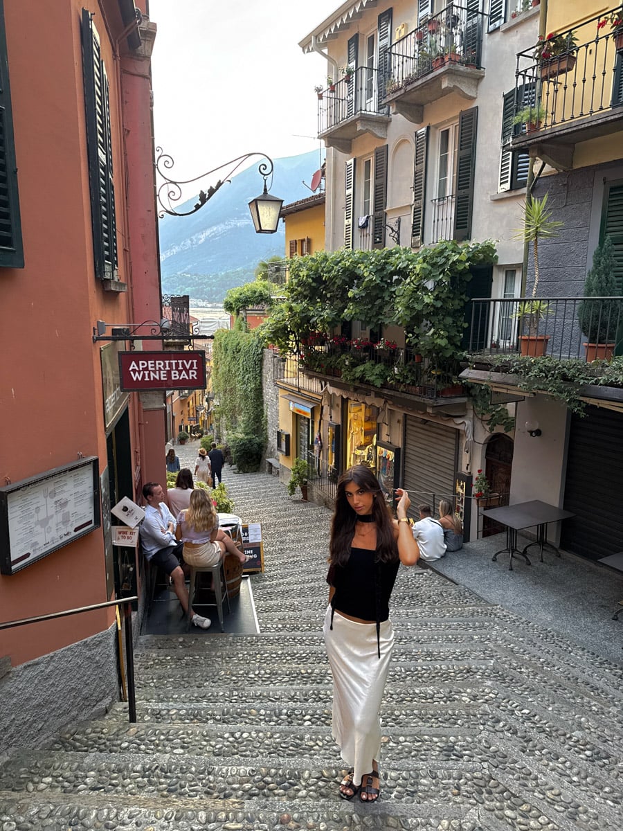 Bellagio, Lake Como landscape image in the summer.