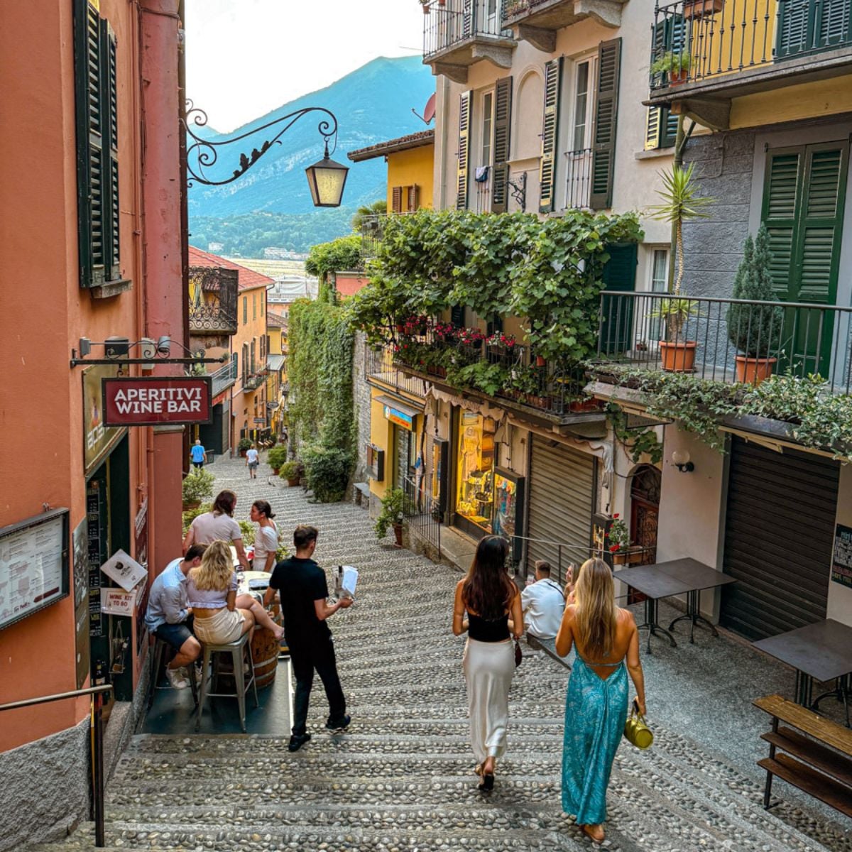 Bellagio Italy travel cover.