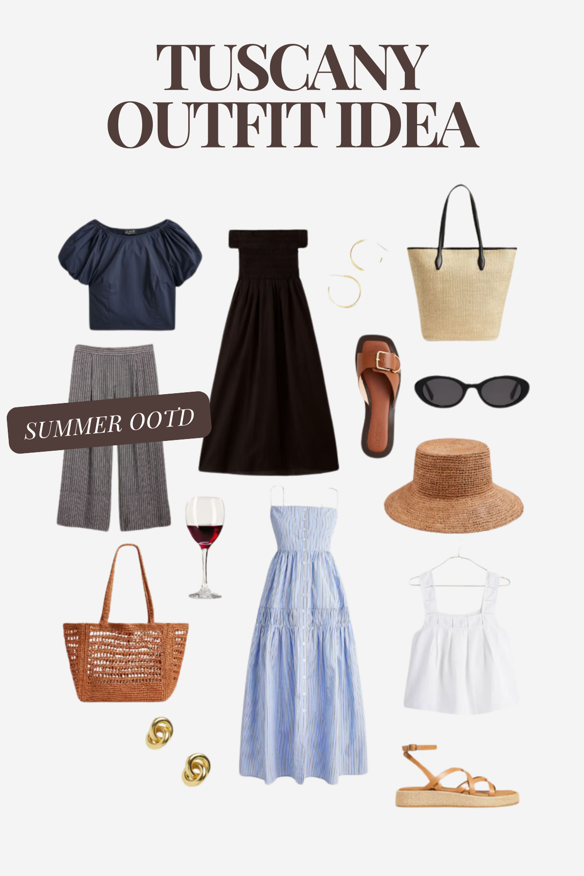 Tuscany outfit idea.