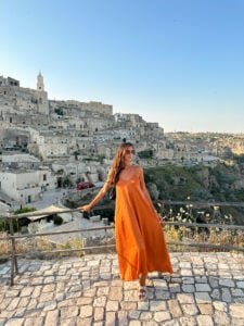 Matera, Italy lanscape.