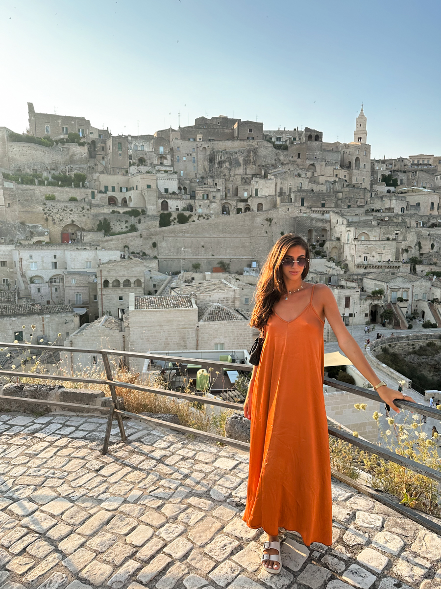 Matera, Italy lanscape.