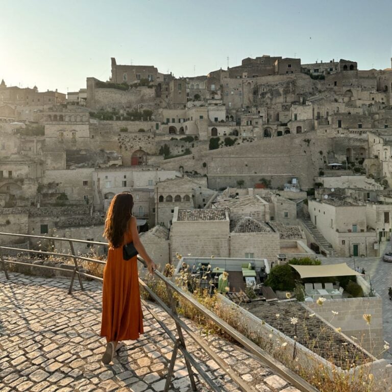 Matera, Italy lanscape.