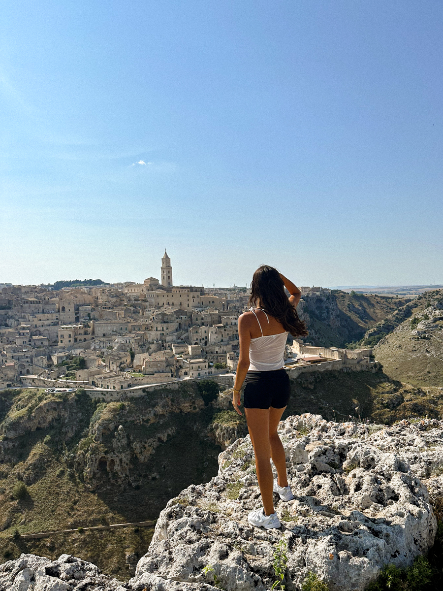 Matera, Italy lanscape.